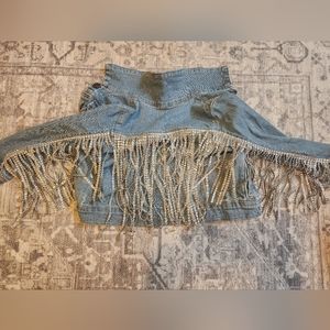 3T Toddler Jean Jacket with sequins